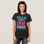 Buck Or Doe Daddy Needs To Know Keeper Of Gender R Tシャツ (正面フル)