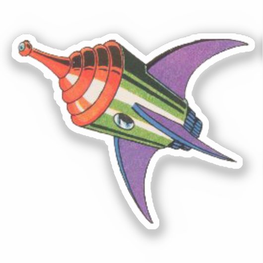 Buck Rogers 1930s シール (正面)