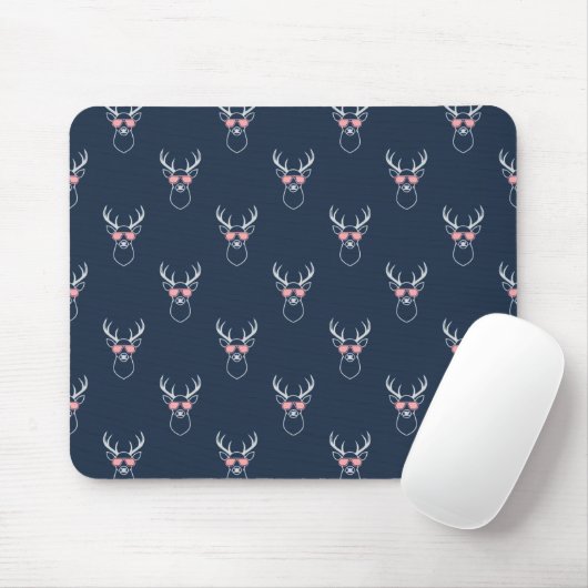 Buck Silhouette Mouse Pad マウスパッド (マウス)