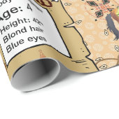 Buckaro Cowboyが名前と説明を追加したい ラッピングペーパー (ロールコーナー)