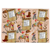 Buckaroo Cowboyの名前と説明の追加を希望 ラージペーパーバッグ (裏面)