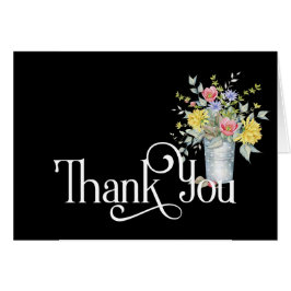 Bucketシンプルにブーケを入れたデザインに感謝