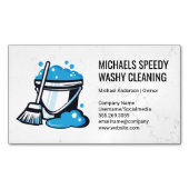 Bucket of Soapy Water マグネット名刺 (正面)