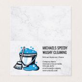 Bucket of Soapy Water 名刺 (外部フラット)