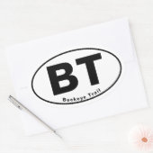 Buckeye Trail Ovalステッカー 楕円形シール (封筒)