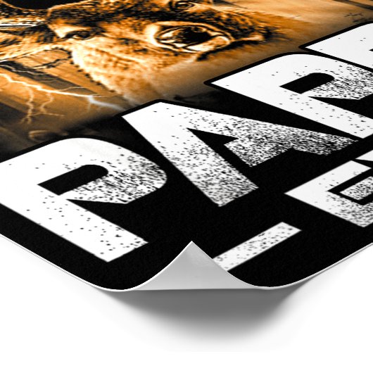 Buckin' Pappy Ever Shirt Deer Hunting Bucking Fath ポスター (角)