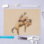 Bucking Bronco、Edward Borein著 薄葉紙 (クラフト)