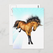 Bucking Unicornはがき ポストカード (正面/裏面)