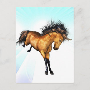 Bucking Unicornはがき ポストカード