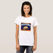 BuckinghamのブランドカリフォルニアBartletts Tシャツ (正面フル)