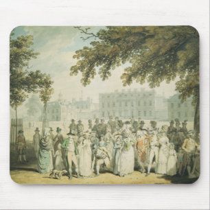 Buckinghamの家、セントジェームズの公園1790年 マウスパッド