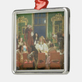 Buckinghamの生命、1853-55年(キャンバス) (sの油 メタルオーナメント (左)