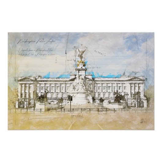 Buckingham Palace ポスター (正面)