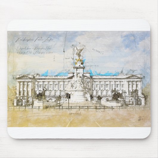 Buckingham Palace マウスパッド (正面)