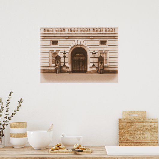 Buckingham Palace Guards - London Poster ポスター (キッチン)