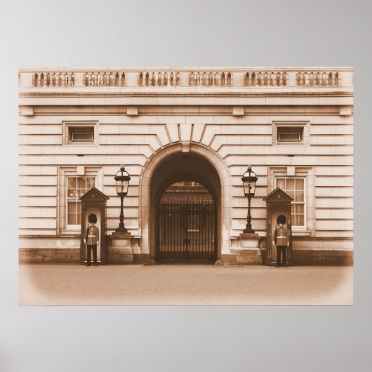 Buckingham Palace Guards - London Poster ポスター (正面)