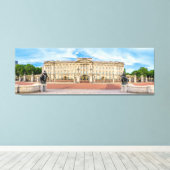 Buckingham Palace Panorama，ロンドン，英国 キャンバスプリント (インサイチュ (ウッドフロア))