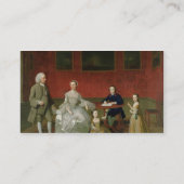 Buckley雄豚家族、c.1758-60 (キャンバスの油) 名刺 (裏面)