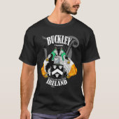 Buckley Crest Coat of Arms *Add Location* T-Shirt Tシャツ (正面)