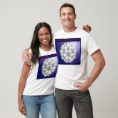 Buckminsterfullereneの分子(前部) Tシャツ (ユニセックス)