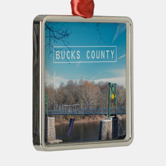 Bucks郡。 メタルオーナメント (右)