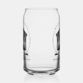 Bucks County Joyridesロゴ ガラス缶 (右)