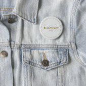 Buckwheat-Free Request Badge, Light-gray - Brown 缶バッジ (インサイチュ)
