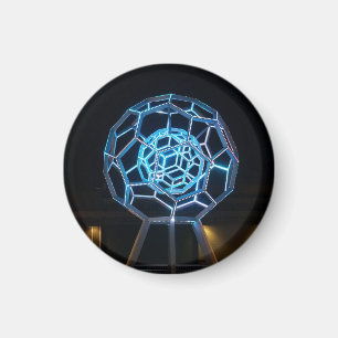 Buckyballの彫刻#6の磁石 マグネット