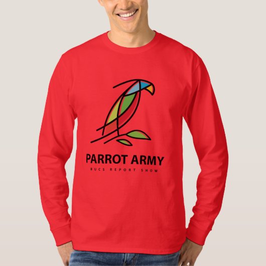 BucsレポートShow Parrot Army Tシャツ (正面)
