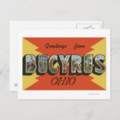 Bucyrus, OhioLarge Letter ScenesBucyrus, OH ポストカード (正面/裏面)