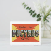 Bucyrus, OhioLarge Letter ScenesBucyrus, OH ポストカード (スタンド正面)