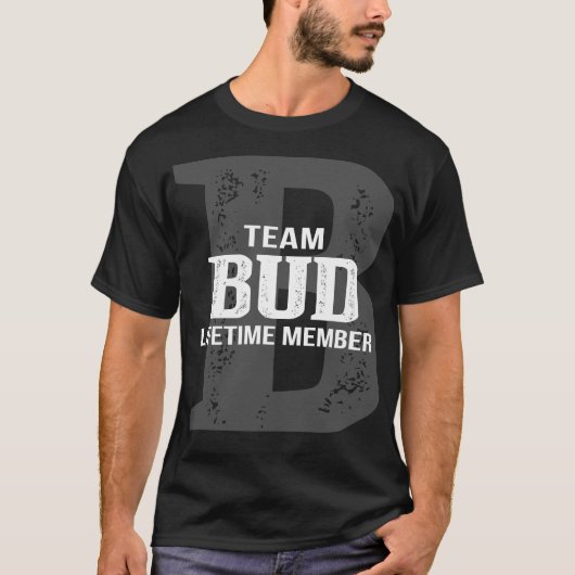 BUDチーム終身会員 Tシャツ (正面)