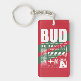 BUDブダペストエアポート キーホルダー