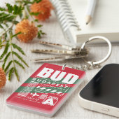 BUDブダペストエアポート キーホルダー (正面右)