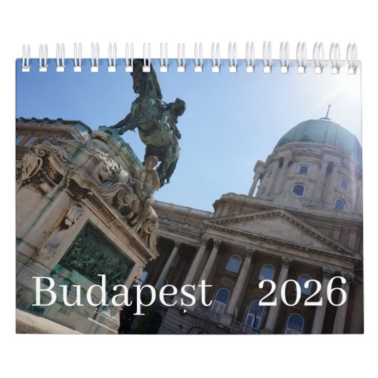 Budapest 2026 カレンダー (カバー)