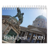 Budapest 2026 カレンダー (カバー)