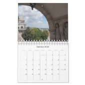 Budapest 2026 カレンダー (1月 2026)