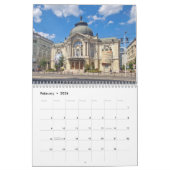 Budapest 2026 calendar カレンダー (2月 2026)