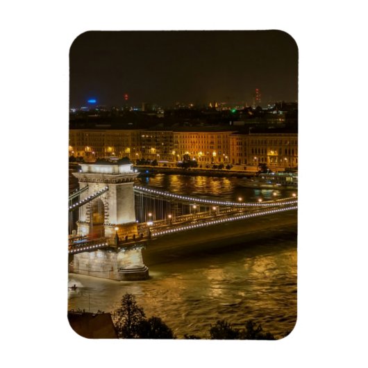 Budapest Chain Bridge マグネット (縦)