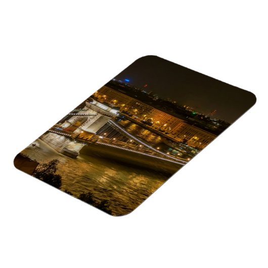 Budapest Chain Bridge マグネット (左側)