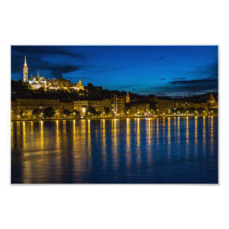 Budapest et le Danube フォトプリント