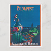 Budapest, Fisherman Castle, Hungary ポストカード (正面)