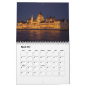 Budapest-Hungary Calendar カレンダー (3月 2027)