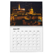 Budapest-Hungary Calendar カレンダー (1月 2027)