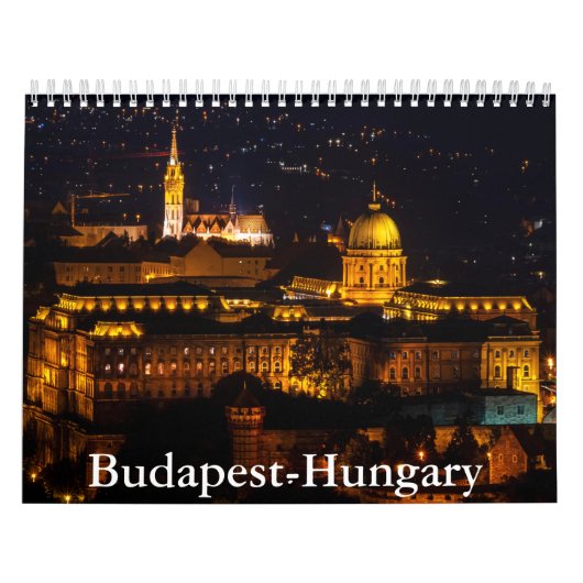 Budapest-Hungary Calendar カレンダー (カバー)