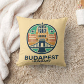 Budapest Hungary Europe クッション (ブランケット)