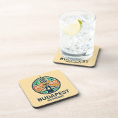 Budapest Hungary Europe コースター (右側)