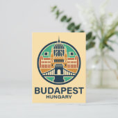 Budapest Hungary Europe ポストカード (スタンド正面)