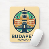 Budapest Hungary Europe マウスパッド (マウス)