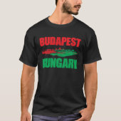 Budapest Hungary Europe Travel Tシャツ (正面)